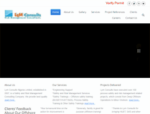 Tablet Screenshot of lymconsults.com